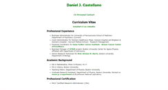 Desktop Screenshot of djcastellano.com